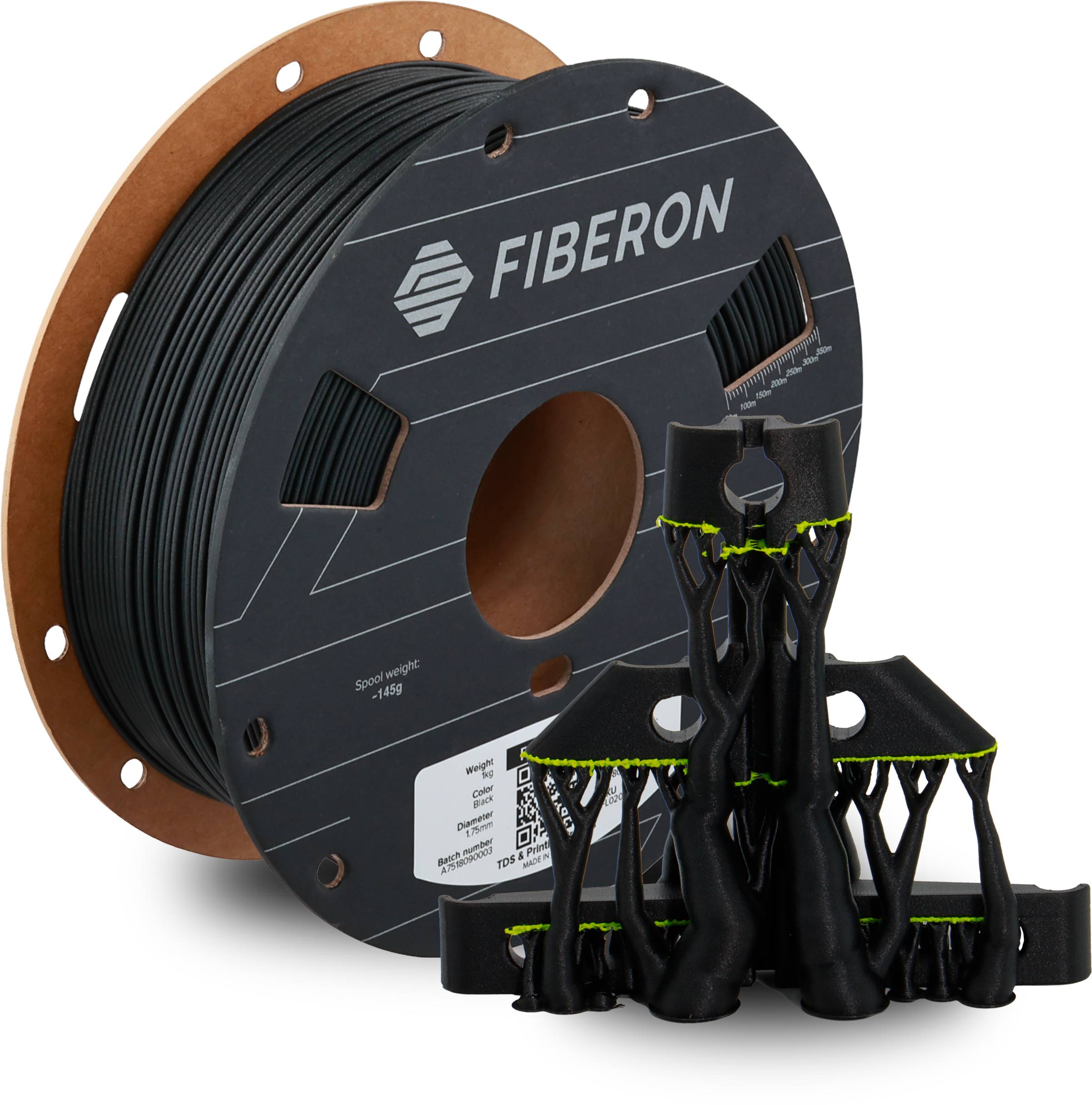Polymaker Fiberon™ PET-GF15 Black, 1,75 mm / 1000 g