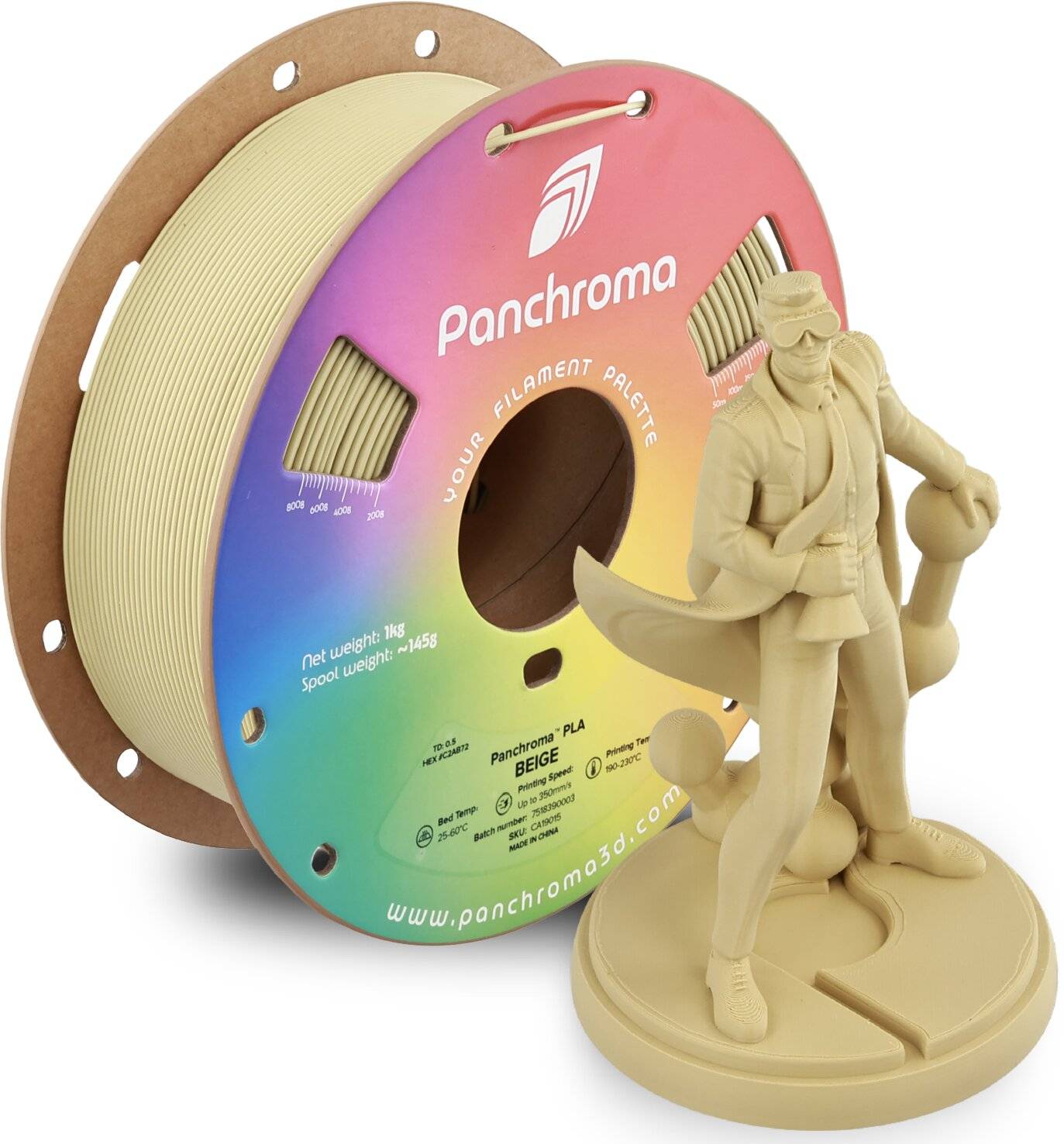 Polymaker Panchroma™ PLA Beige, 1,75 mm / 1000 g
