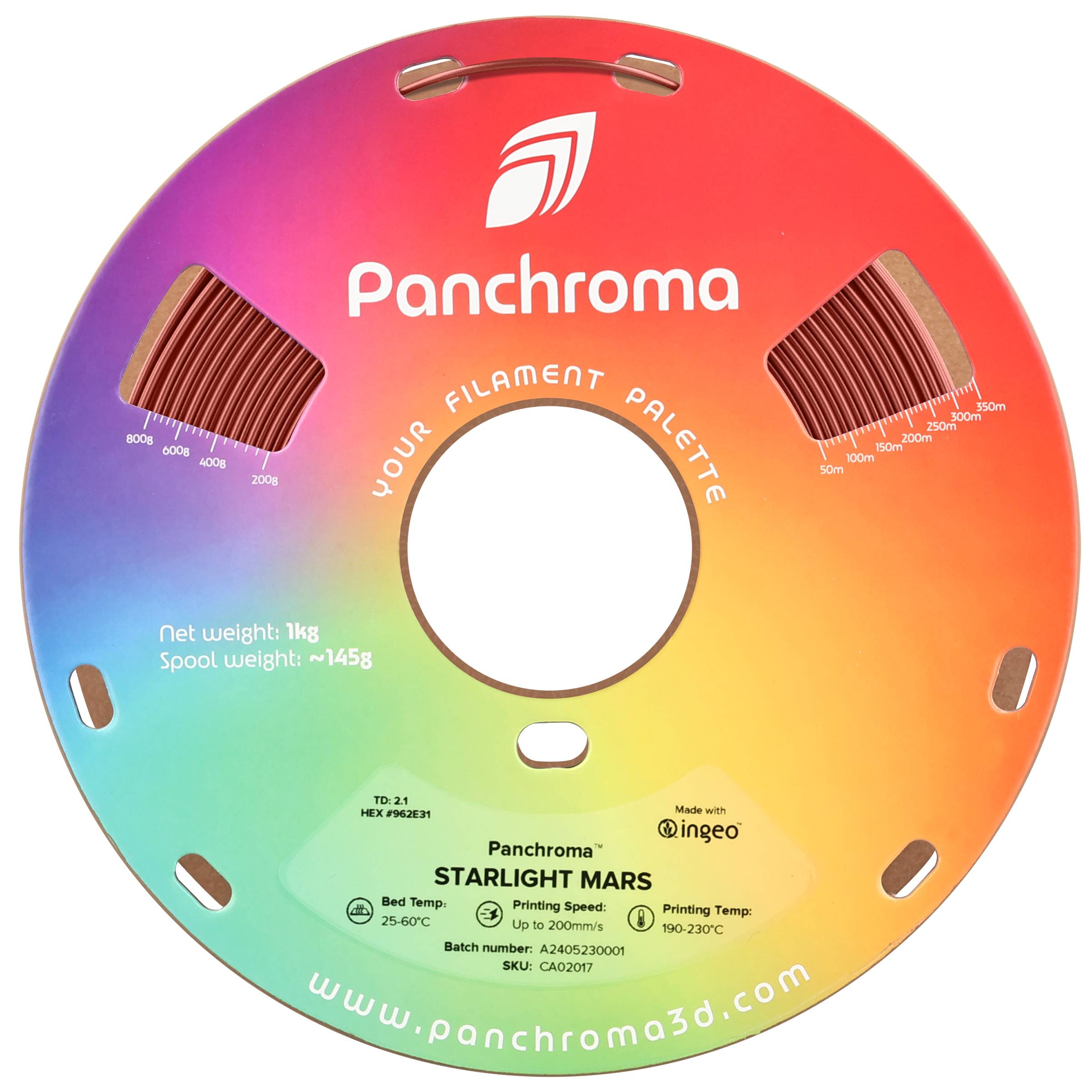 Polymaker Panchroma™ PLA Starlight Pulsar, 1,75 mm / 1000 g