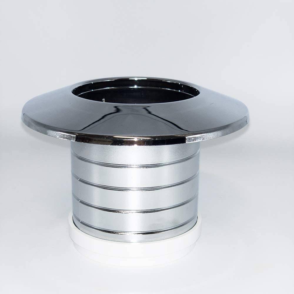 Wasserzähler-Schubrosette chrom für Unterputzmontage, passend für Minol MB 2/MB 3 Deltamess