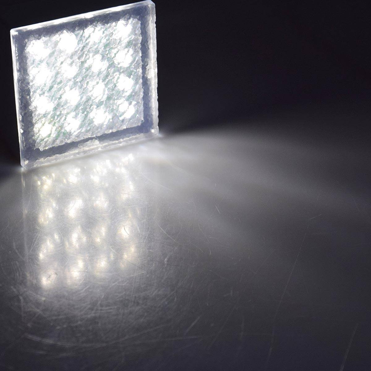 ChiliTec - LED Pflasterstein BRIKX 10 neutralweiß 10x10x7cm