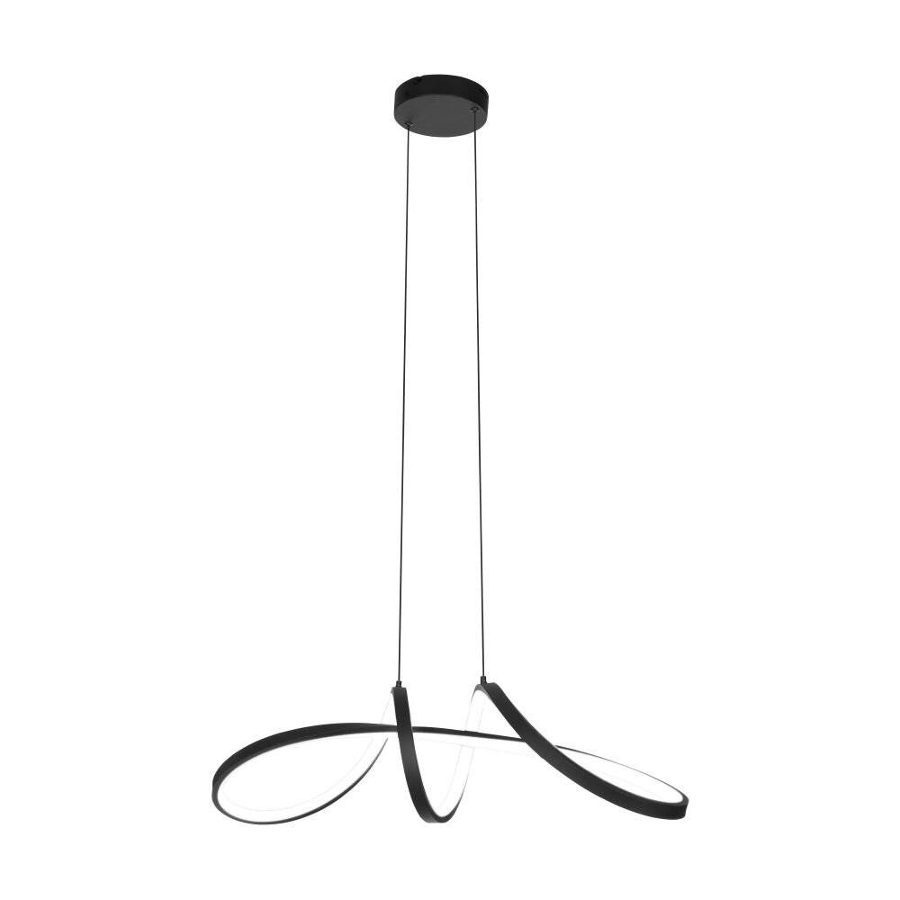 Eglo Connect.Z Smart Pendelleuchte Calarossa-Z Stahl Schwarz 22W 2500lm - 827-865 Abstimmbares We