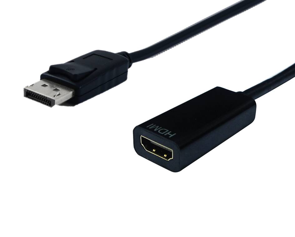 STANDARD DisplayPort-HDMI Adapter, v1.2, DP Stecker-HDMI Buchse