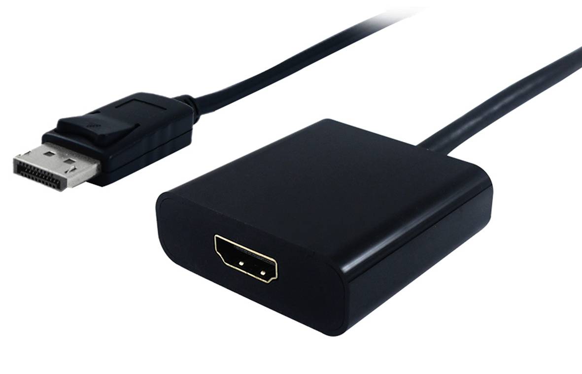 STANDARD DisplayPort-HDMI Adapter, DP Stecker-HDMI Buchse