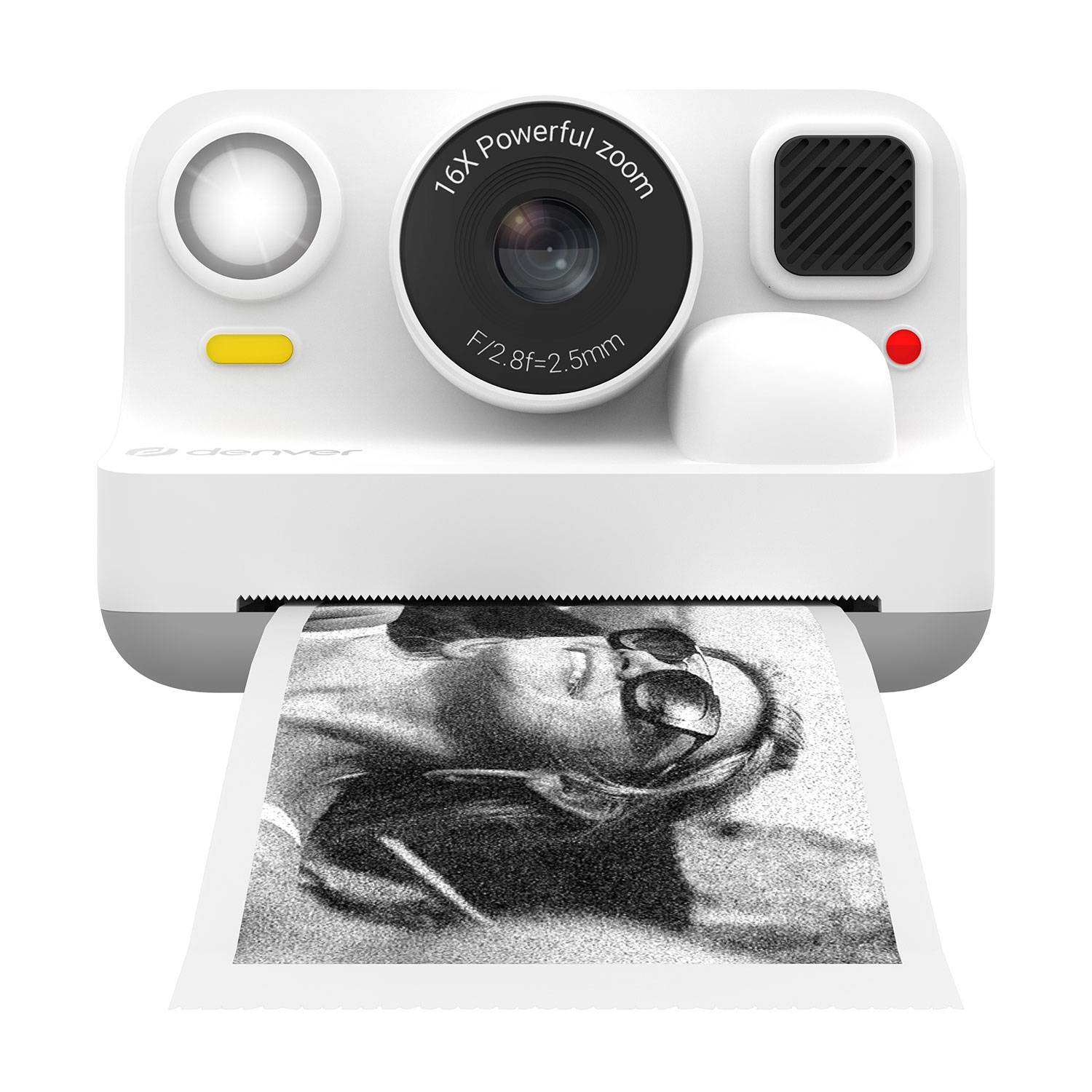 Denver KPC-1374BTW Kinderkamera mit Thermodruck und Bluettooth White