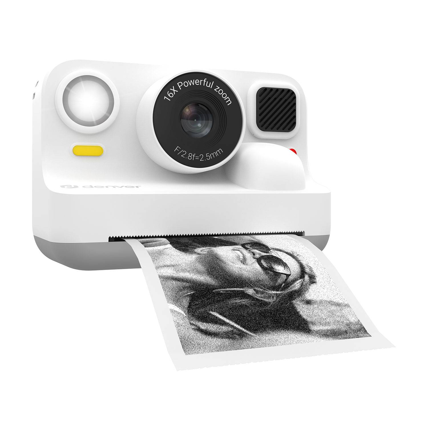 Denver KPC-1374BTW Kinderkamera mit Thermodruck und Bluettooth White