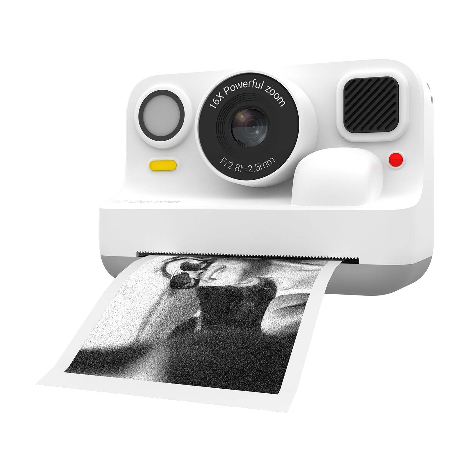 Denver KPC-1374BTW Kinderkamera mit Thermodruck und Bluettooth White