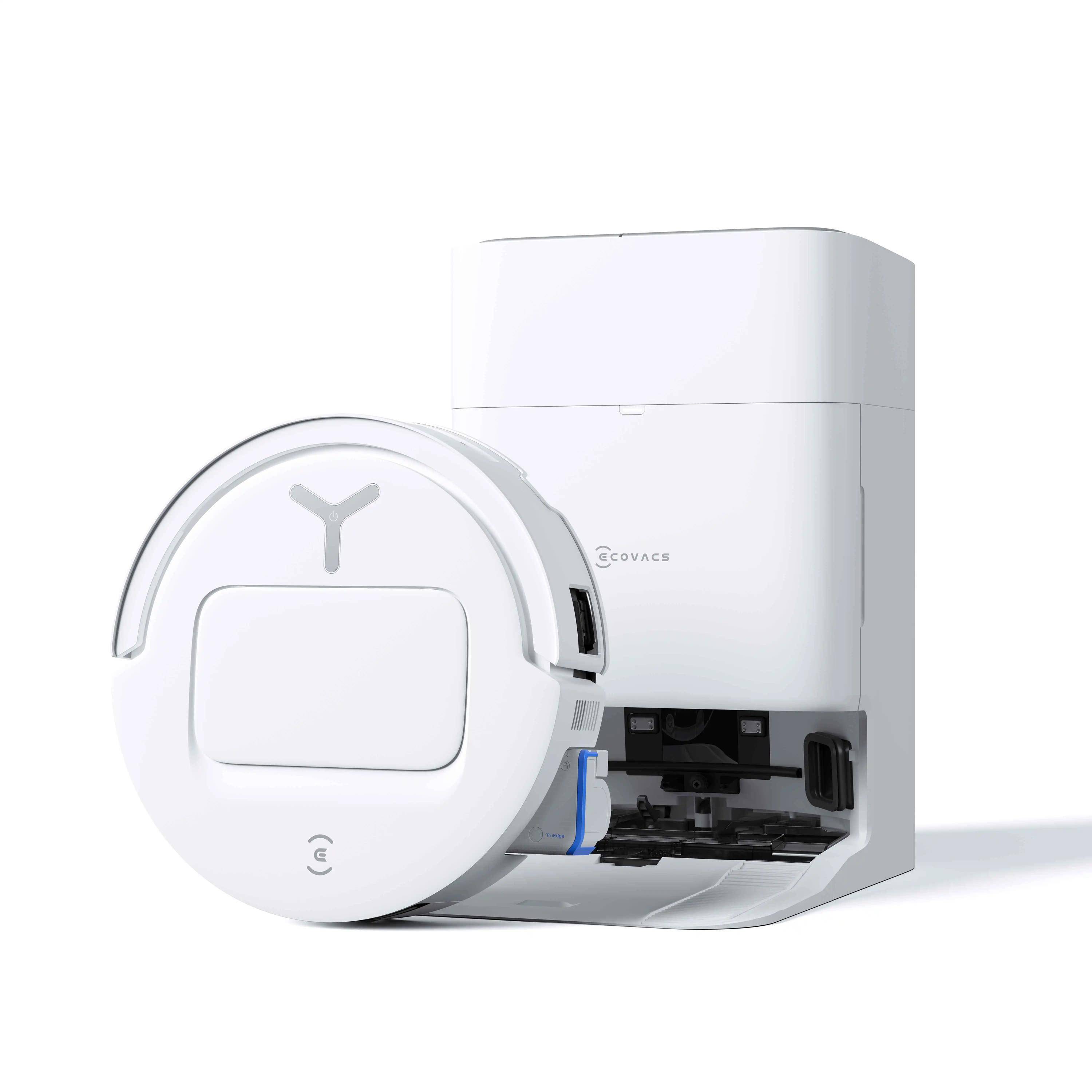 Deebot T80 Omni, Beutellos, Weiß, Rund, Staubbeutel, 65 dB, 3 l
