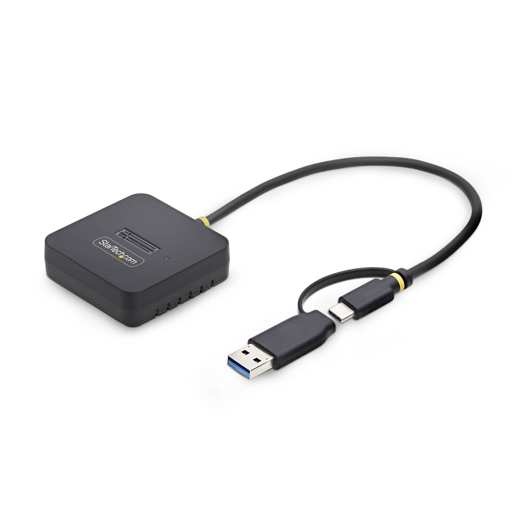 StarTech.com Schnittstellenadapter M.2 2230 2242 2260 2280 NVMe Card USB 3.2 Gen 2 USB-C 2 Schwarz TAA-konform