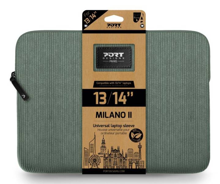 PORT Designs MILANO II ECO Laptoptasche 13/14" sage green Tasche Notebook