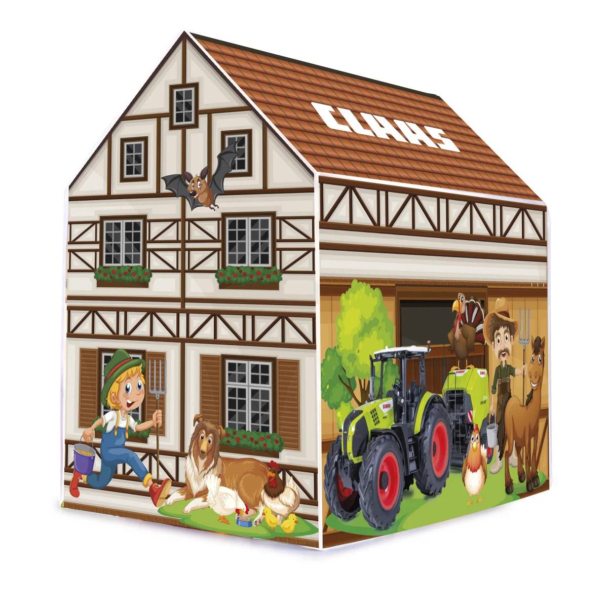 JAMARA 460754, Standspielhaus, 1 Tür(en), Mehrfarbig