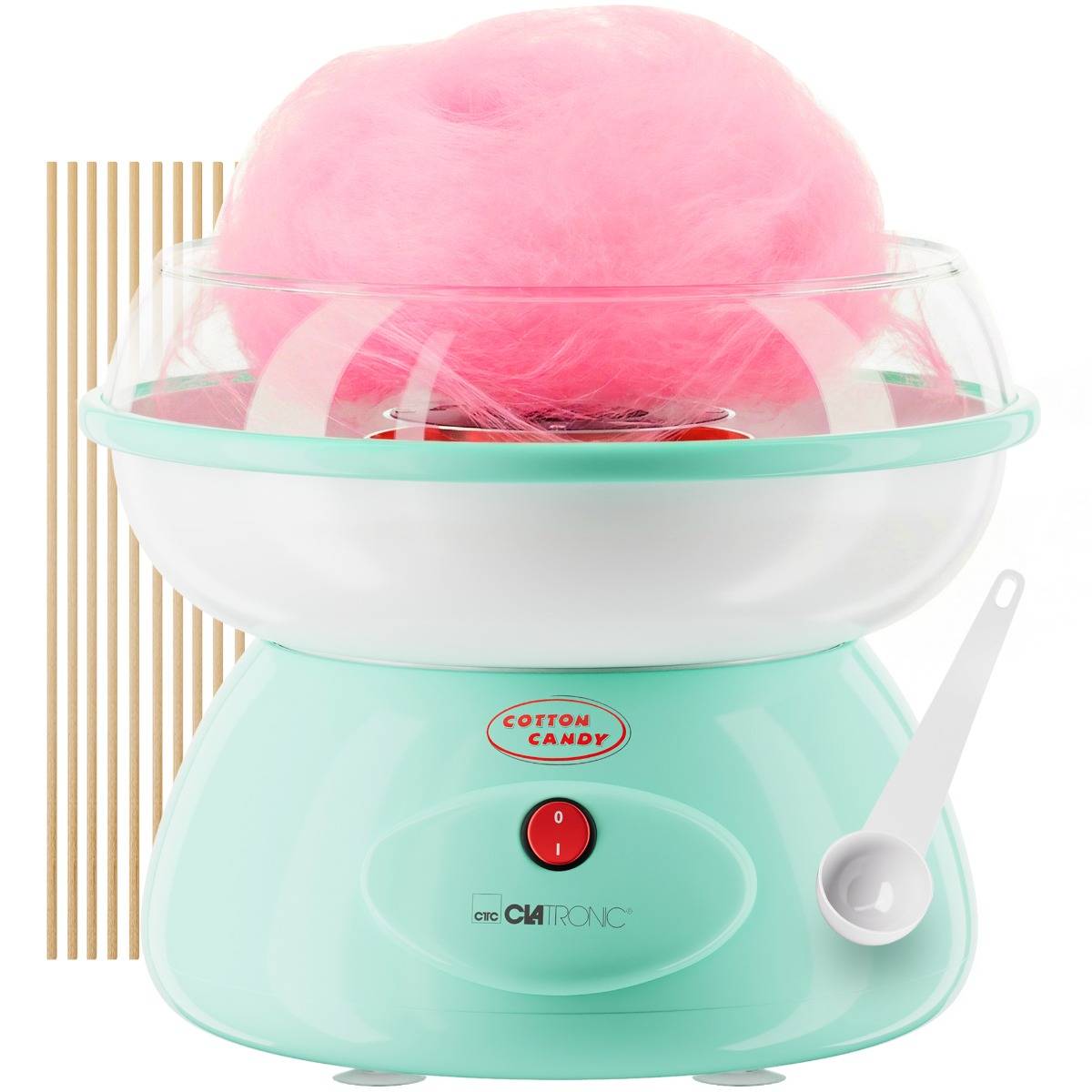 Clatronic ZWM 3478mint Zuckerwatte Maschine