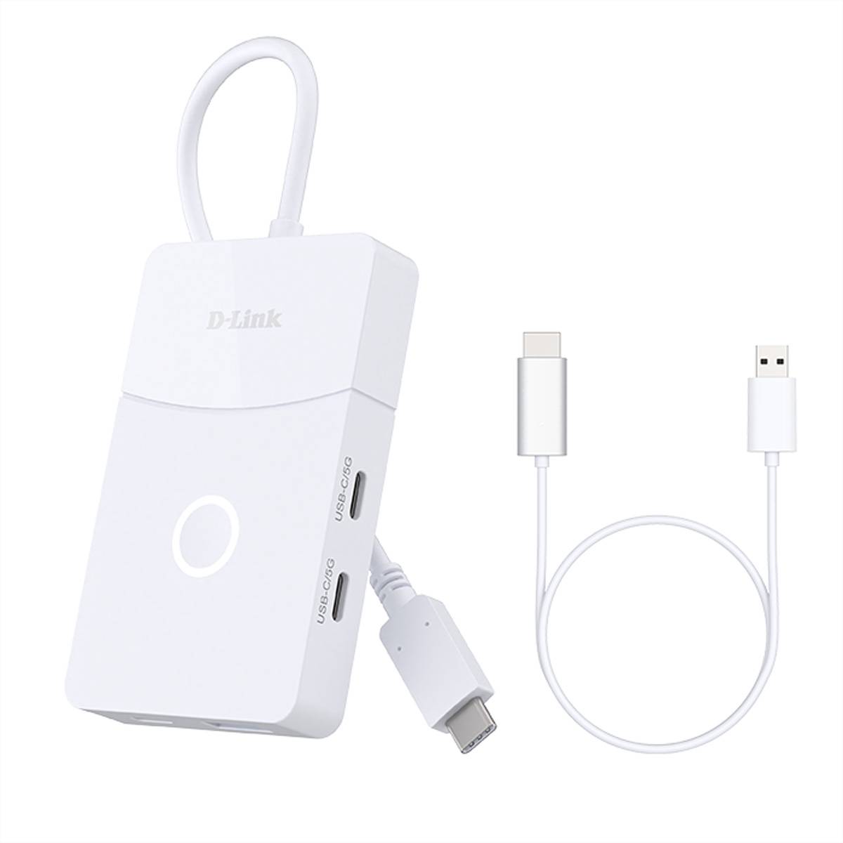 D-Link 5-in-1 USB-C Hub with Wireless HDMI