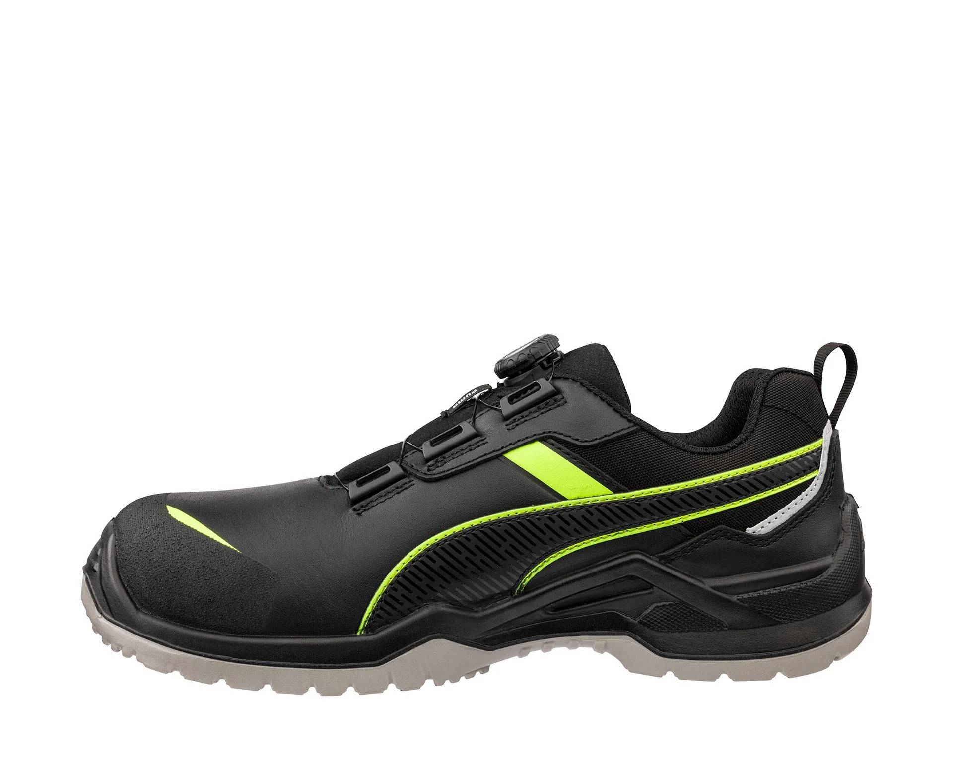 Sicherheitsschuh KRYPTON GREEN DISC LOW Gr.45 W.11 schwarz/grün