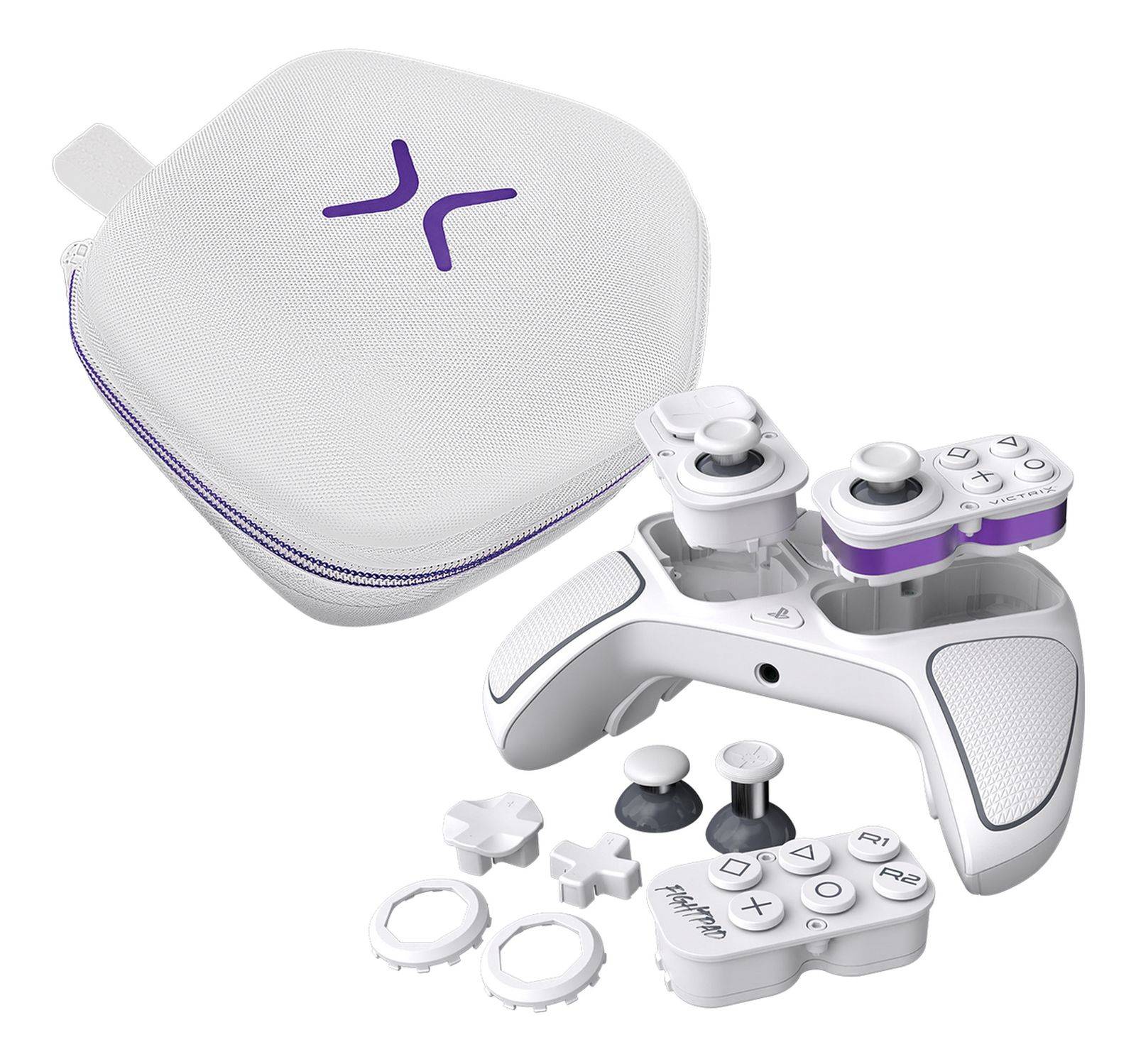 Victrix Pro BFG Reloaded Wireless Modular PlayStation Controller Weiß - Offiziel