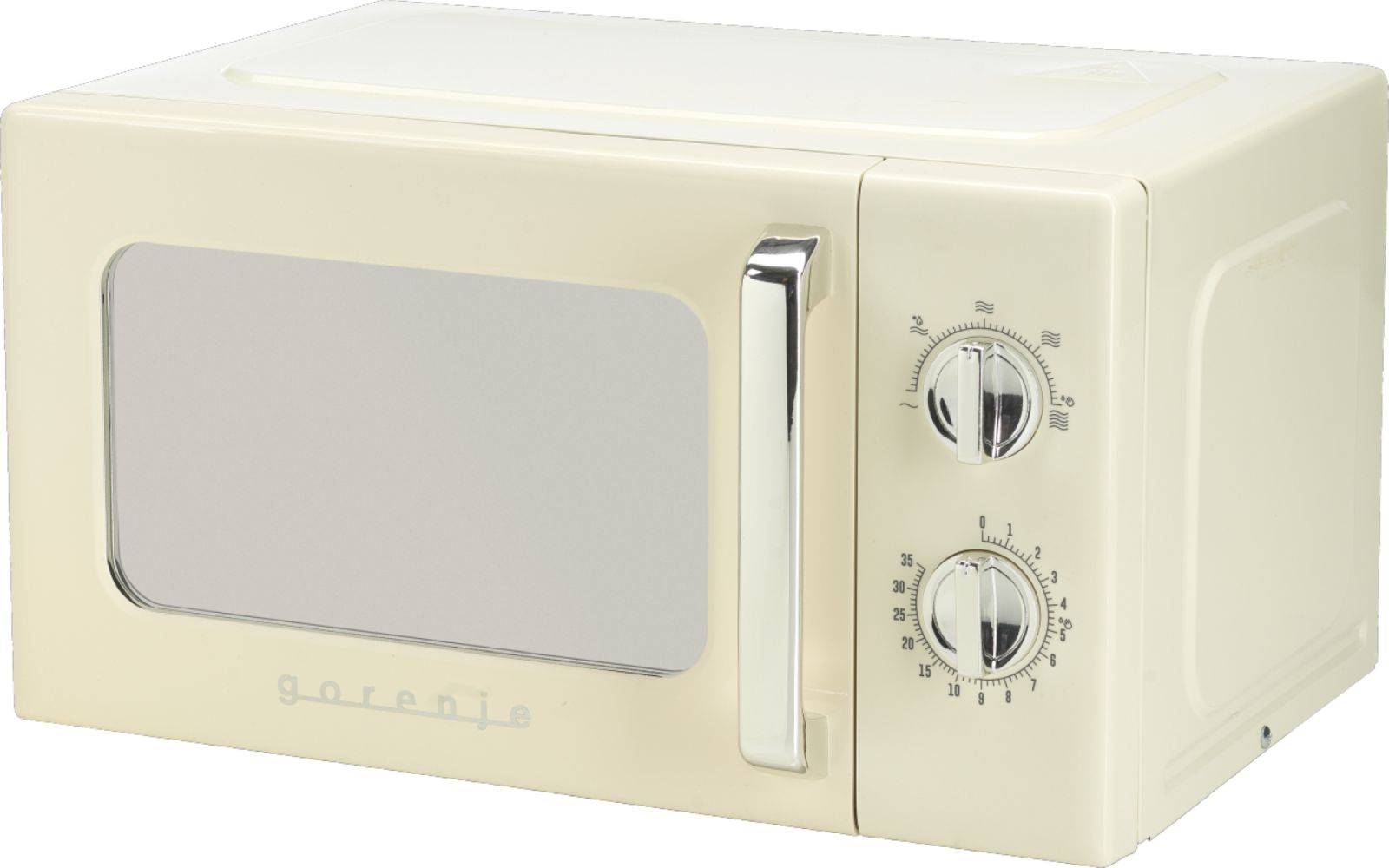 Gorenje Mikrowelle MO20E1HRL, Arbeitsplatte, Solo-Mikrowelle, 20 l, 700 W, Drehregler, Weiß