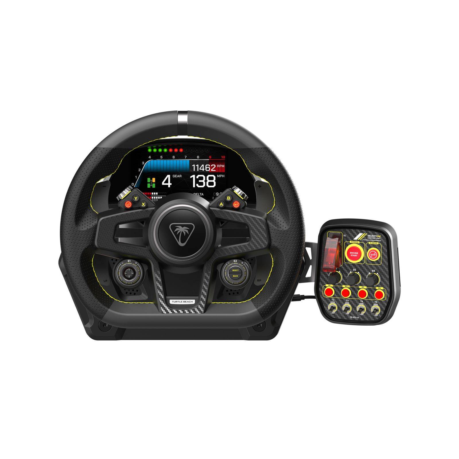 Turtle Beach VelocityOne Race - Lenkrad- und Pedale-Set