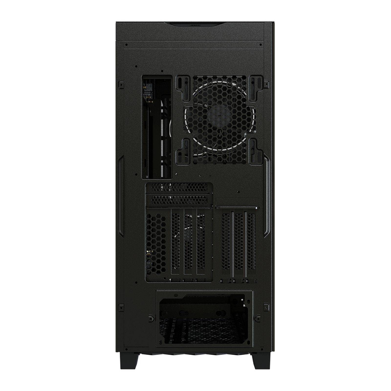 Gigabyte GB-AC500G ST - Midi Tower - PC - Schwarz - ATX - EATX - micro - Mini-ITX - Glas - Midi/Minitower - ATX