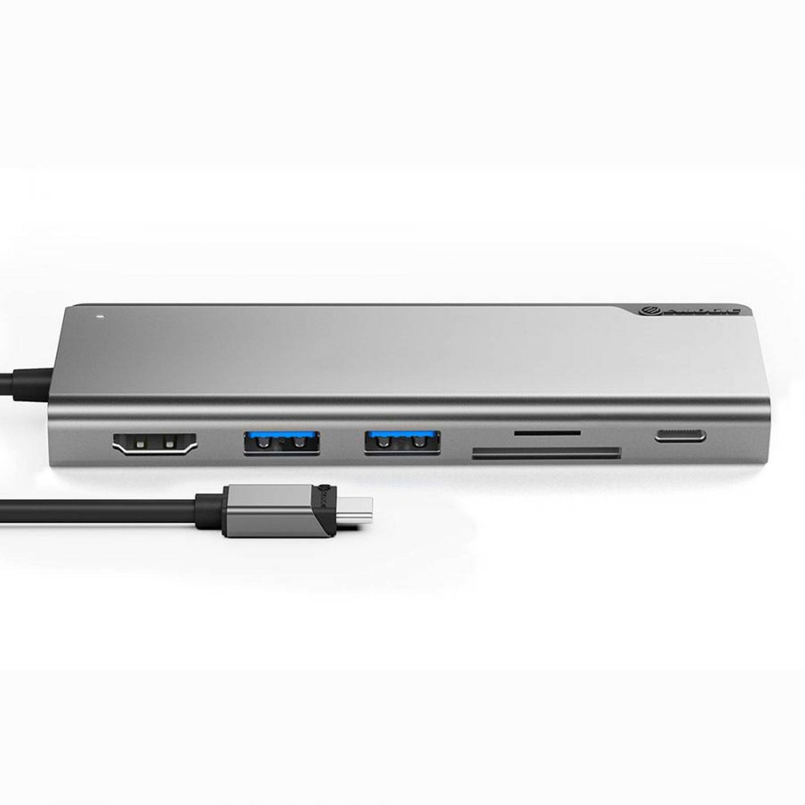 Alogic Dockingstation USB-C Ultra Dock Gen 2 spacegrey Multimedia-Technik
