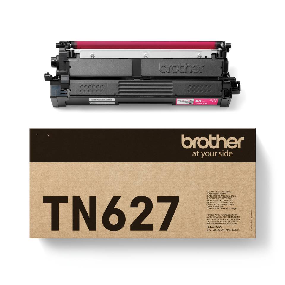 Brother TN-627M Ultra High Yield Magenta Toner C Tonereinheit Cartridge. Prints 10000