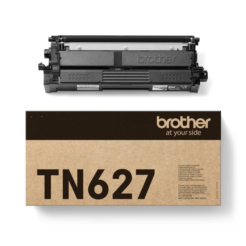 Brother TN-627BK Ultra High Yield Black Toner Ca Tonereinheit Schwarz