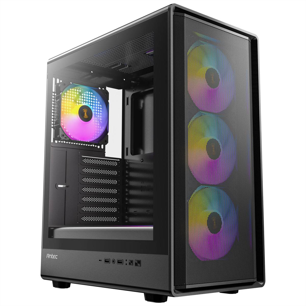 Antec Performance P6 Neo ARGB PC Gehäuse ATX Midi Tower, schwarz