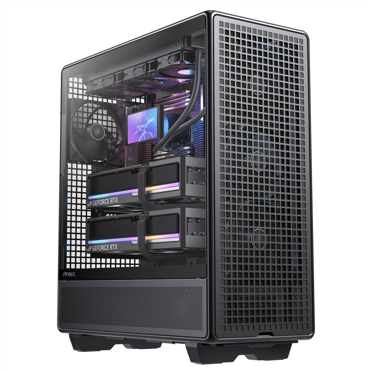 Antec 900 PC Gehäuse ATX Full Big Tower, schwarz