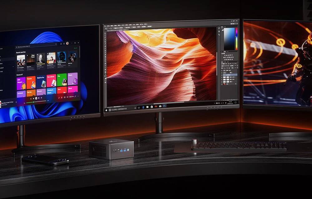 minisforum - UM890Pro-512 - Mini-PC MINIS FORUM UM890 Pro Ryzen 9 8945HS 16 GB + 512 GB