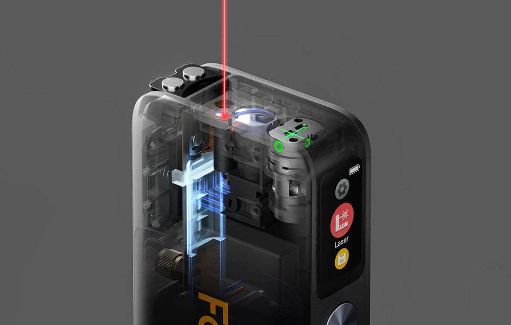 Fanttik A10 Apex 3-in-1-Laser-Entfernungsmesser