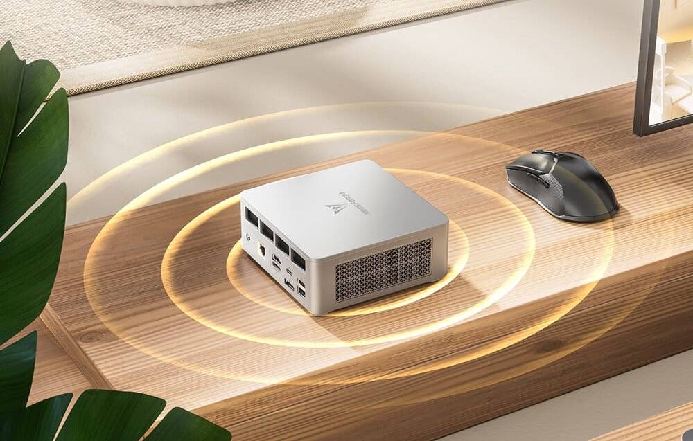 minisforum - UM870Plus-512 - MINIS FORUM UM870 Plus Ryzen 7 8745H 16 GB + 512 GB Mini-PC
