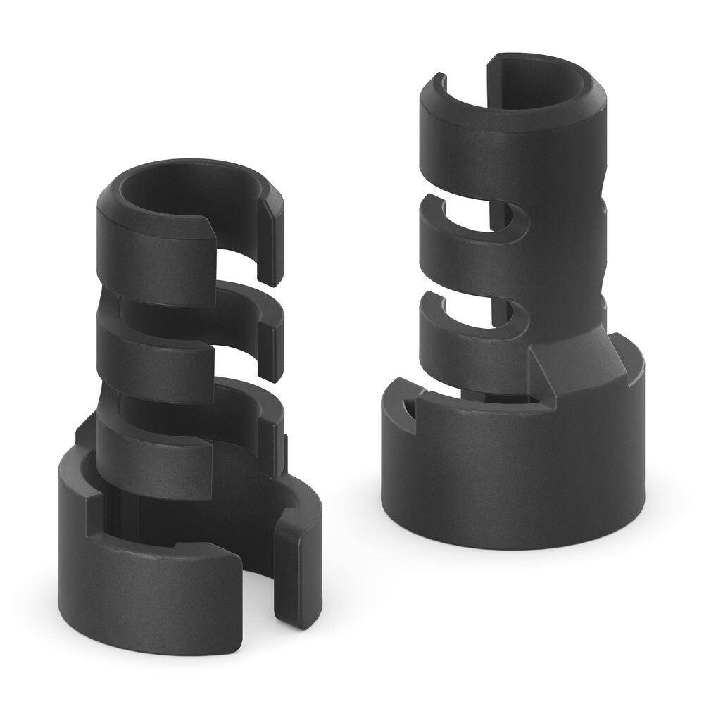 Satz mit 10 Stück - Zugentlastungen für FlexInstall Serie - schwarz