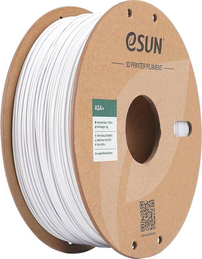 eSUN ASA+ Filament, 1,75mm, 1kg - Farbton: Cold White