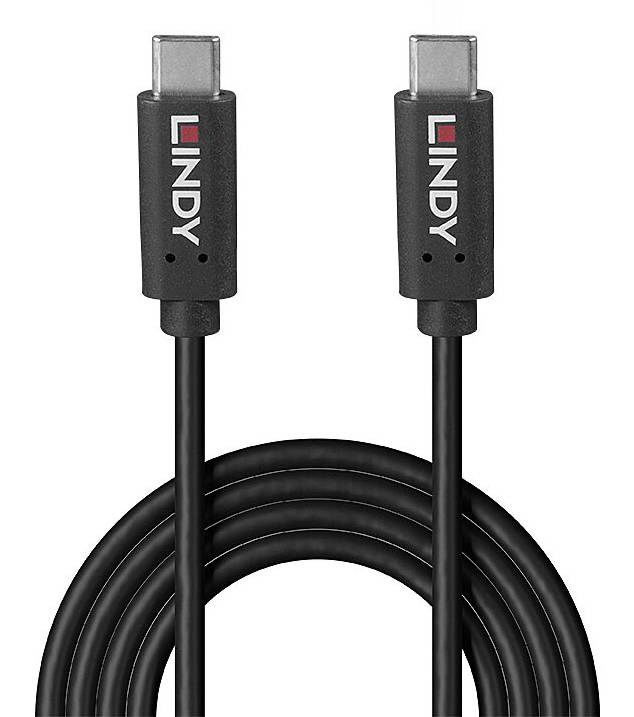 LINDY 1m USB 3.2 Typ C Kabel 20Gbit/s Peripheriegeräte & Zubehör & Adapter - USB & Thunderbolt