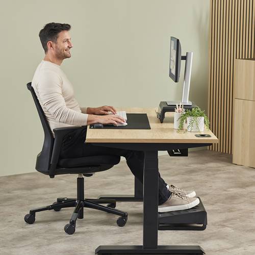 Fellowes Tastatur-Handgelenkauflage Breyta 6x18cm schwarz