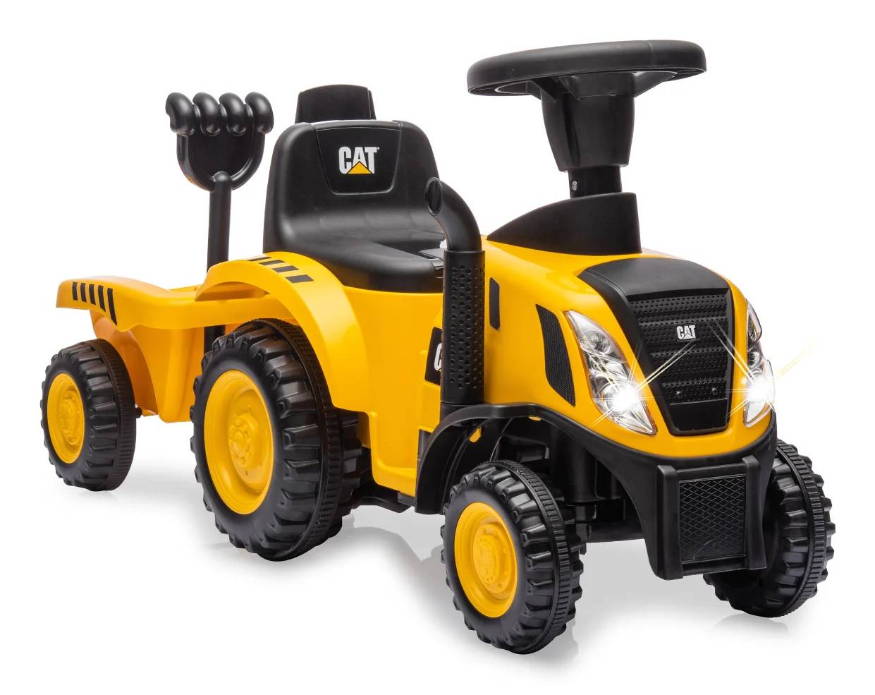 JAMARA Caterpillar Tractor, 4 Rad/Räder, Schwarz, Gelb, Batterien erforderlich