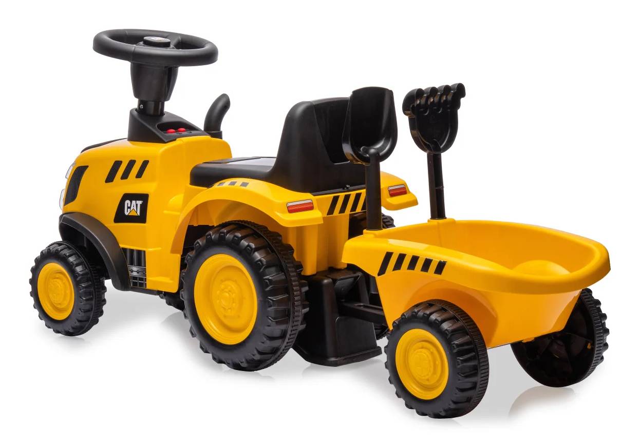 JAMARA Caterpillar Tractor, 4 Rad/Räder, Schwarz, Gelb, Batterien erforderlich