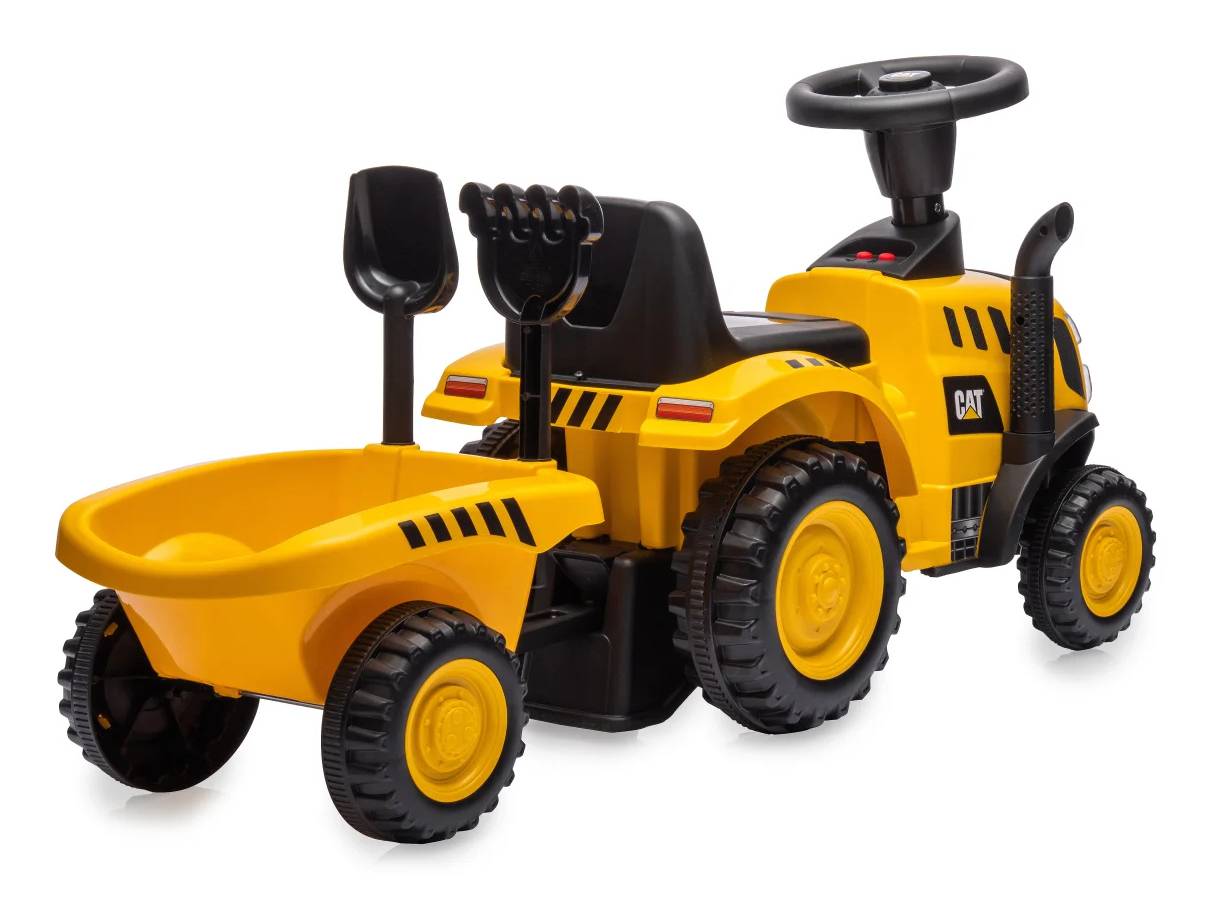 JAMARA Caterpillar Tractor, 4 Rad/Räder, Schwarz, Gelb, Batterien erforderlich