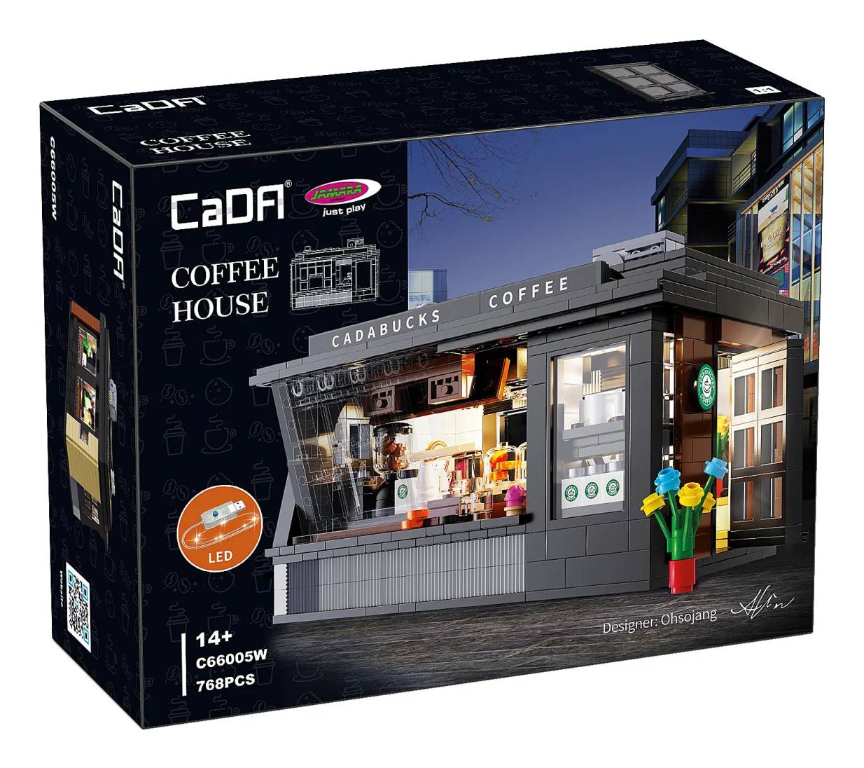 JAMARA CaDA Coffee House, Bausatz, 14 Jahr(e), 768 Stück(e)