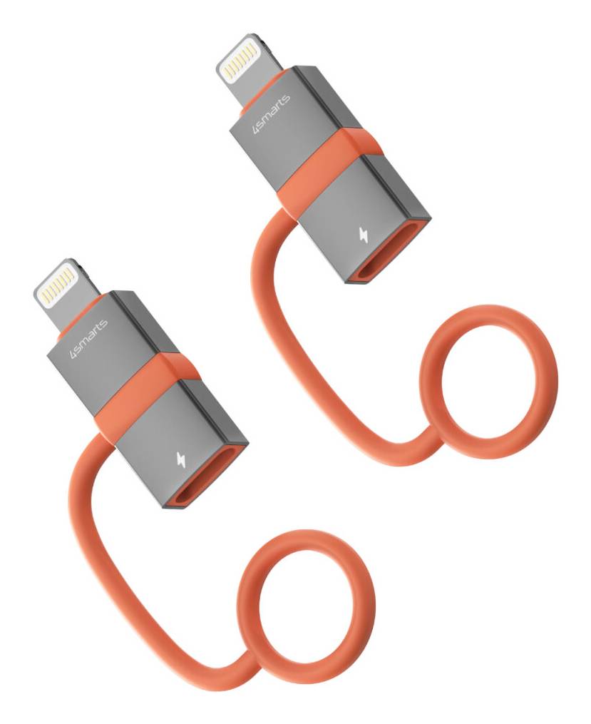 4smarts 541522, Lightning, USB Typ-C, Männlich, Weiblich, Gerade, Gerade