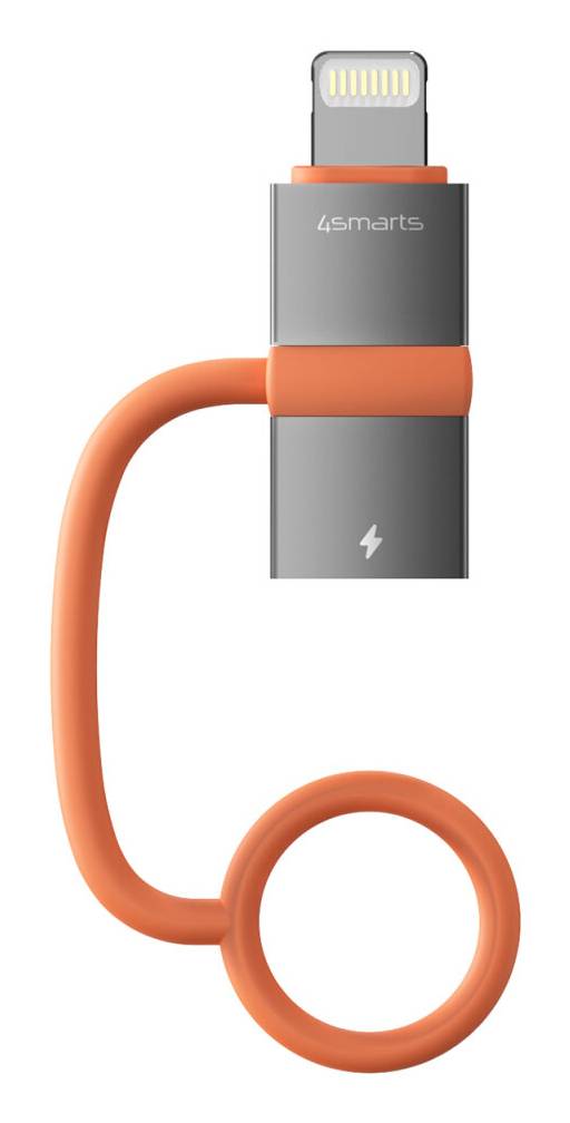 4smarts 541522, Lightning, USB Typ-C, Männlich, Weiblich, Gerade, Gerade