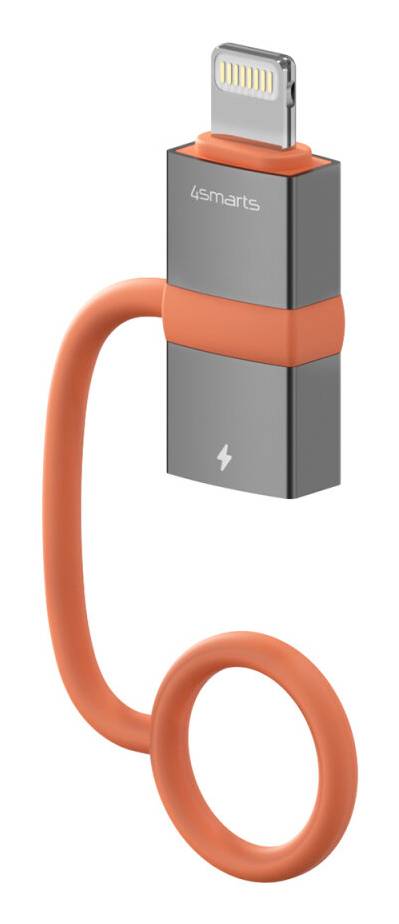 4smarts 541522, Lightning, USB Typ-C, Männlich, Weiblich, Gerade, Gerade