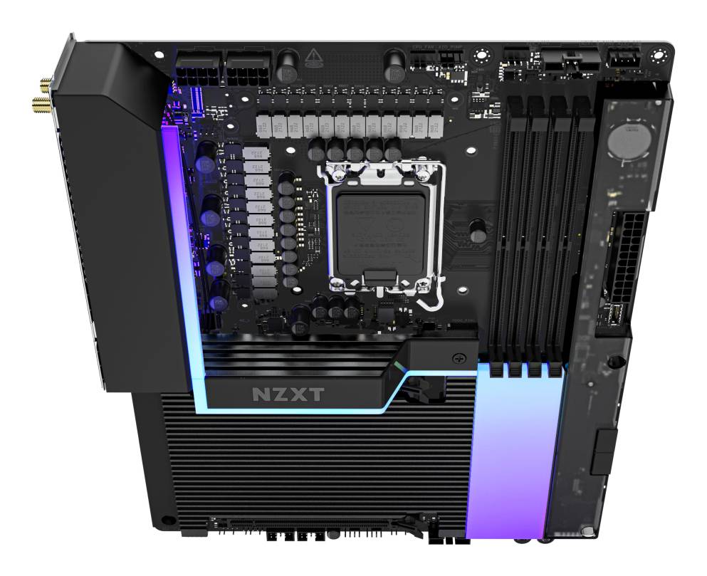 NZXT N9 Z890 - Motherboard - ATX - LGA1851 Sockel - Z890 Chipsatz - USB-C 3.2 Gen 2x2, USB 3.2 Gen
