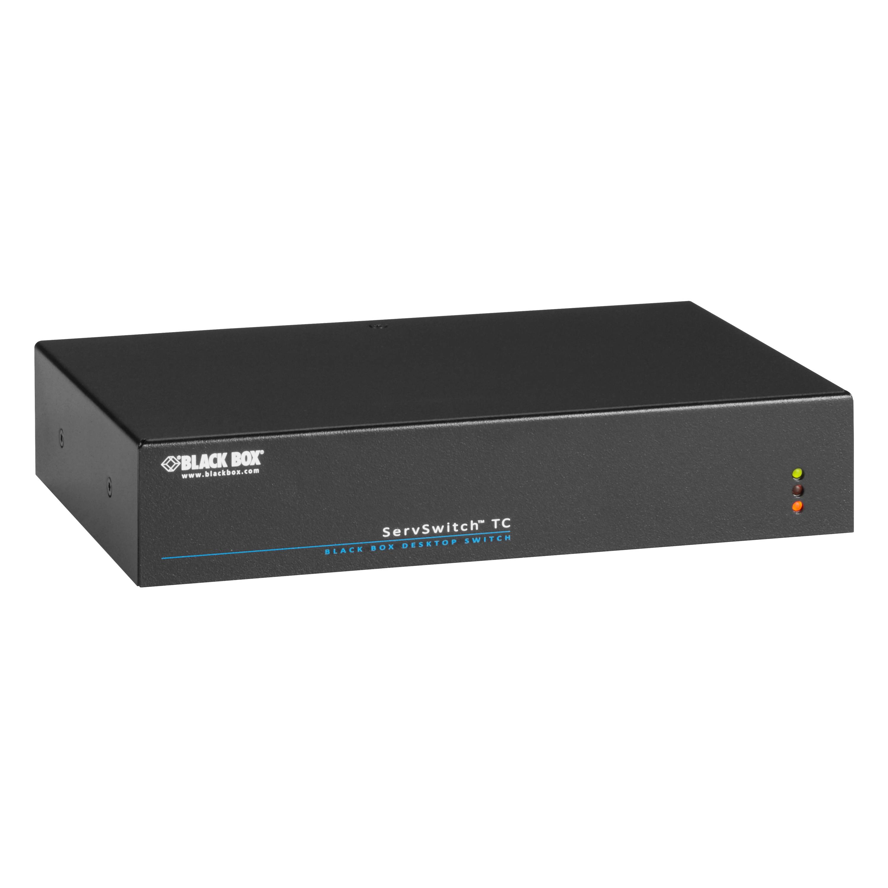 Black Box TC KVM SWITCH W/GLIDE&SWITCH MOUSE 4-PORT 2 HID