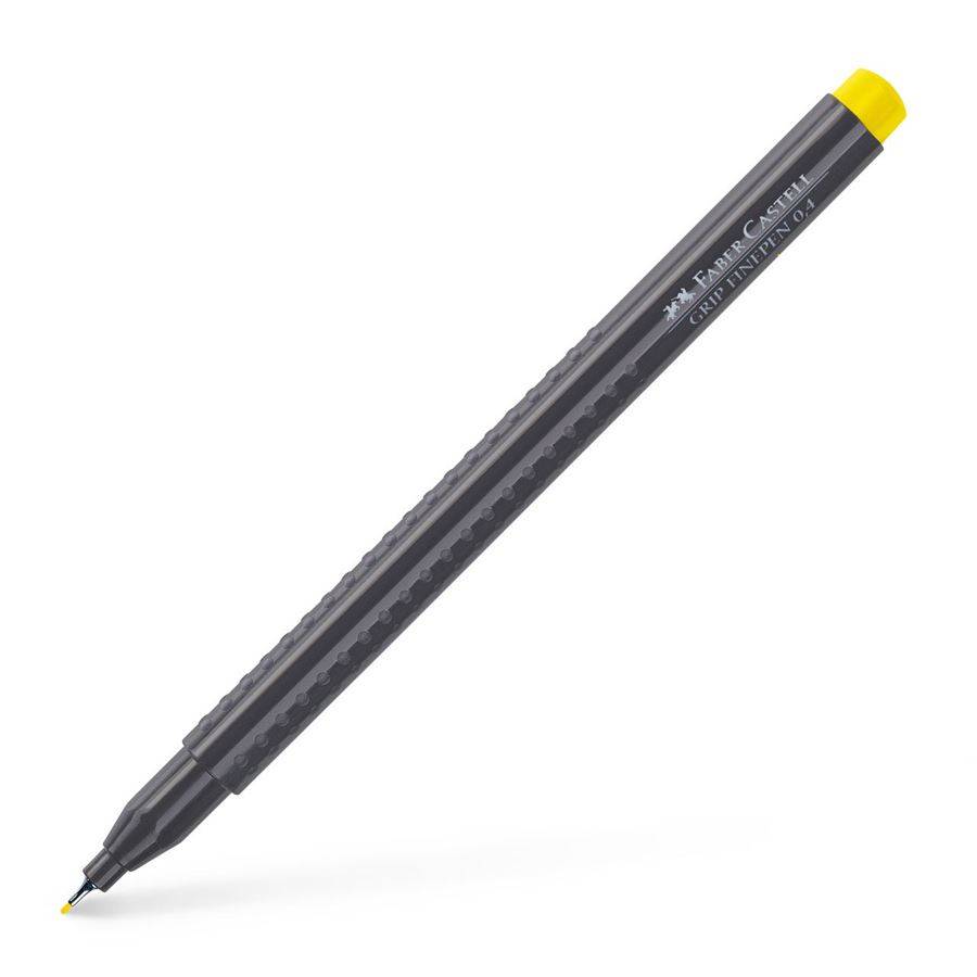 Faber-Castell 151606, Gelb, Fein, Schwarz, Gelb, Kunststoff, Dreieck, Light chrome yellow