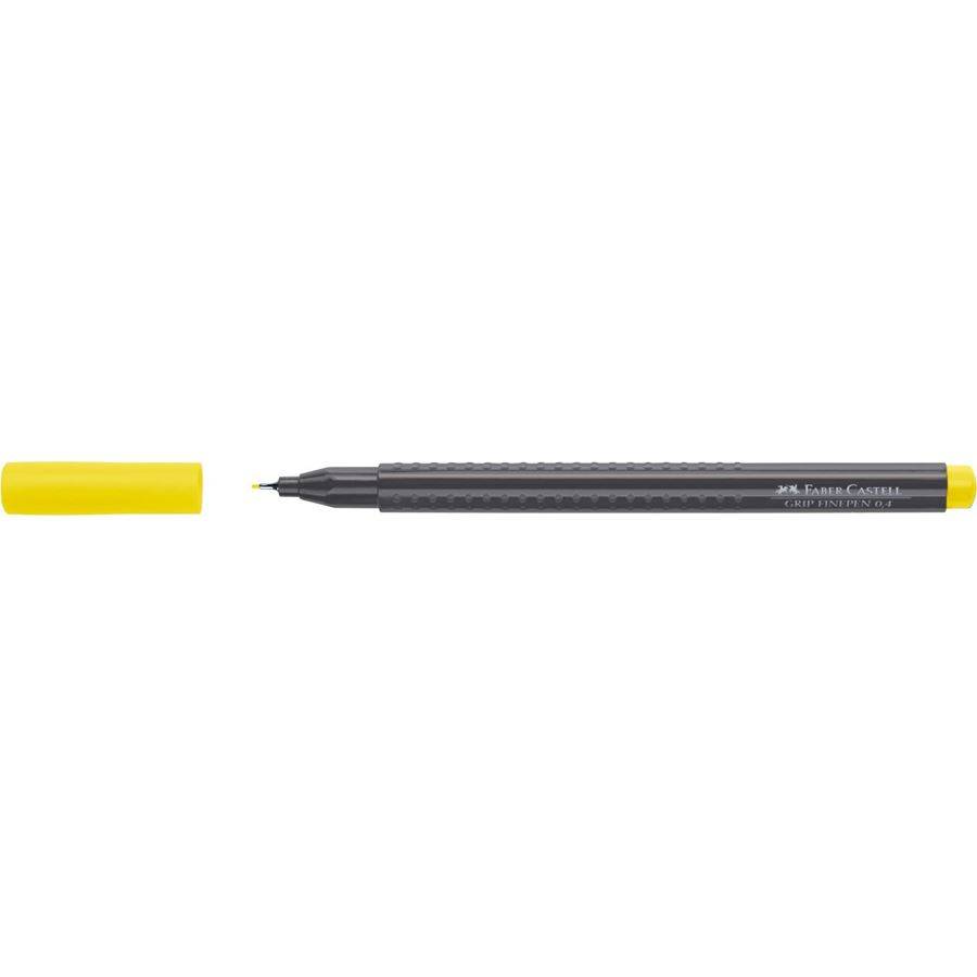 Faber-Castell 151606, Gelb, Fein, Schwarz, Gelb, Kunststoff, Dreieck, Light chrome yellow