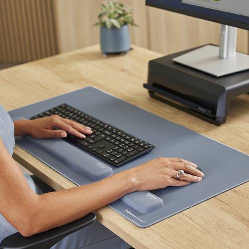 Fellowes Breyta, Silikon, Hellblau, EN ISO 9241-5, 60 mm, 180 mm, 17,5 mm