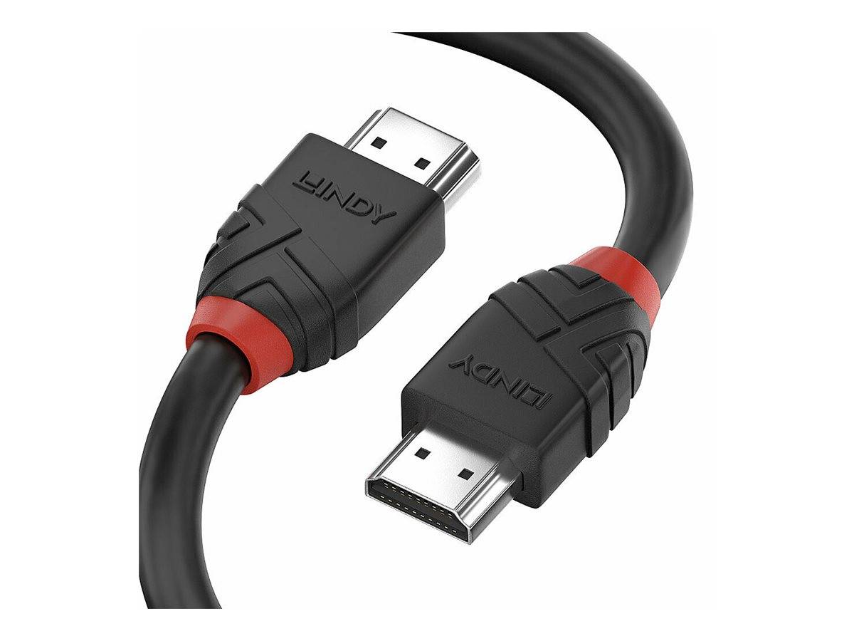 LINDY 10m 8K60Hz HDMI-Kabel, Black Line Multimedia-Technik HDMI-Kabel