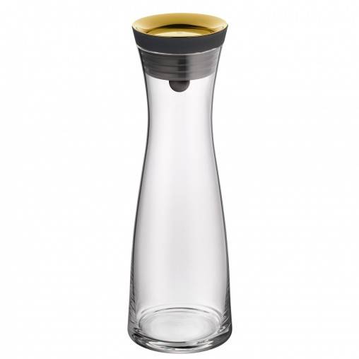 WMF Basic Wasserkaraffe aus Glas 1 Liter gold