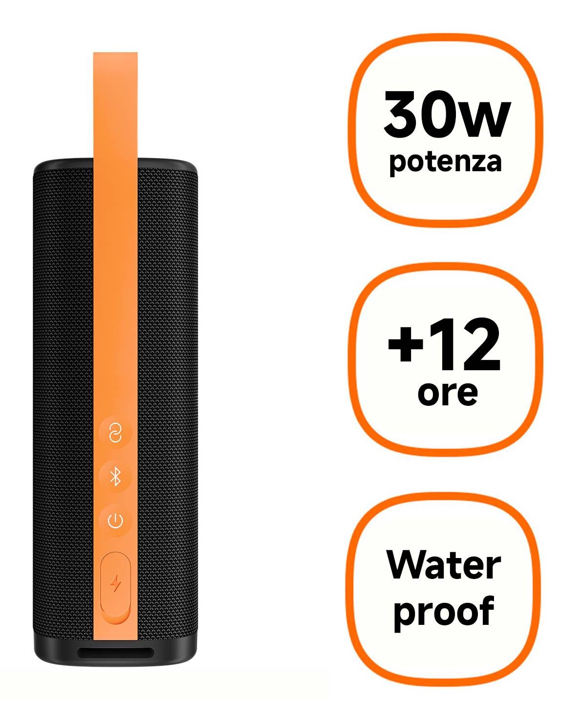 Xiaomi Sound Outdoor Bluetooth Lautsprecher schwarz (30W) QBH4261GL