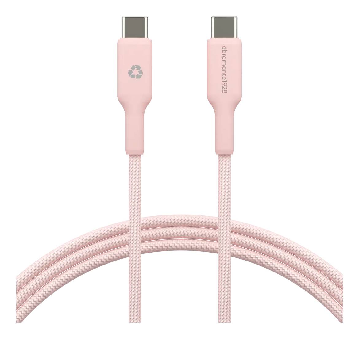 dbramante1928 re-charge - USB-Kabel - USB-C (M)zu USB-C (M) - 1.5 m - geflochten